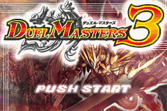 Duel Masters 3 Title Screen